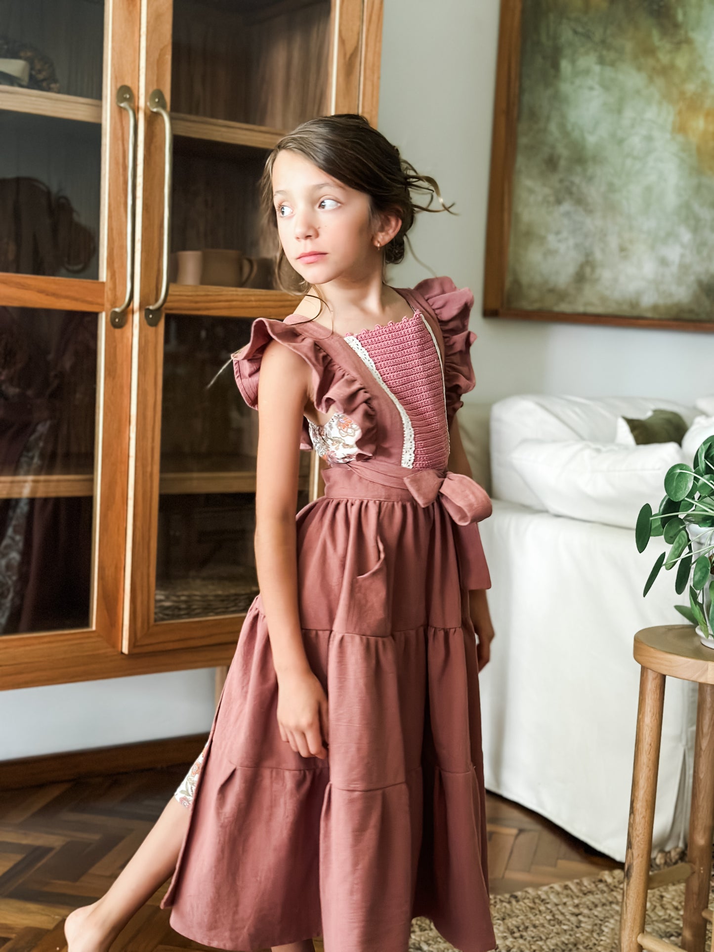 Delantal Red Velvet Niña