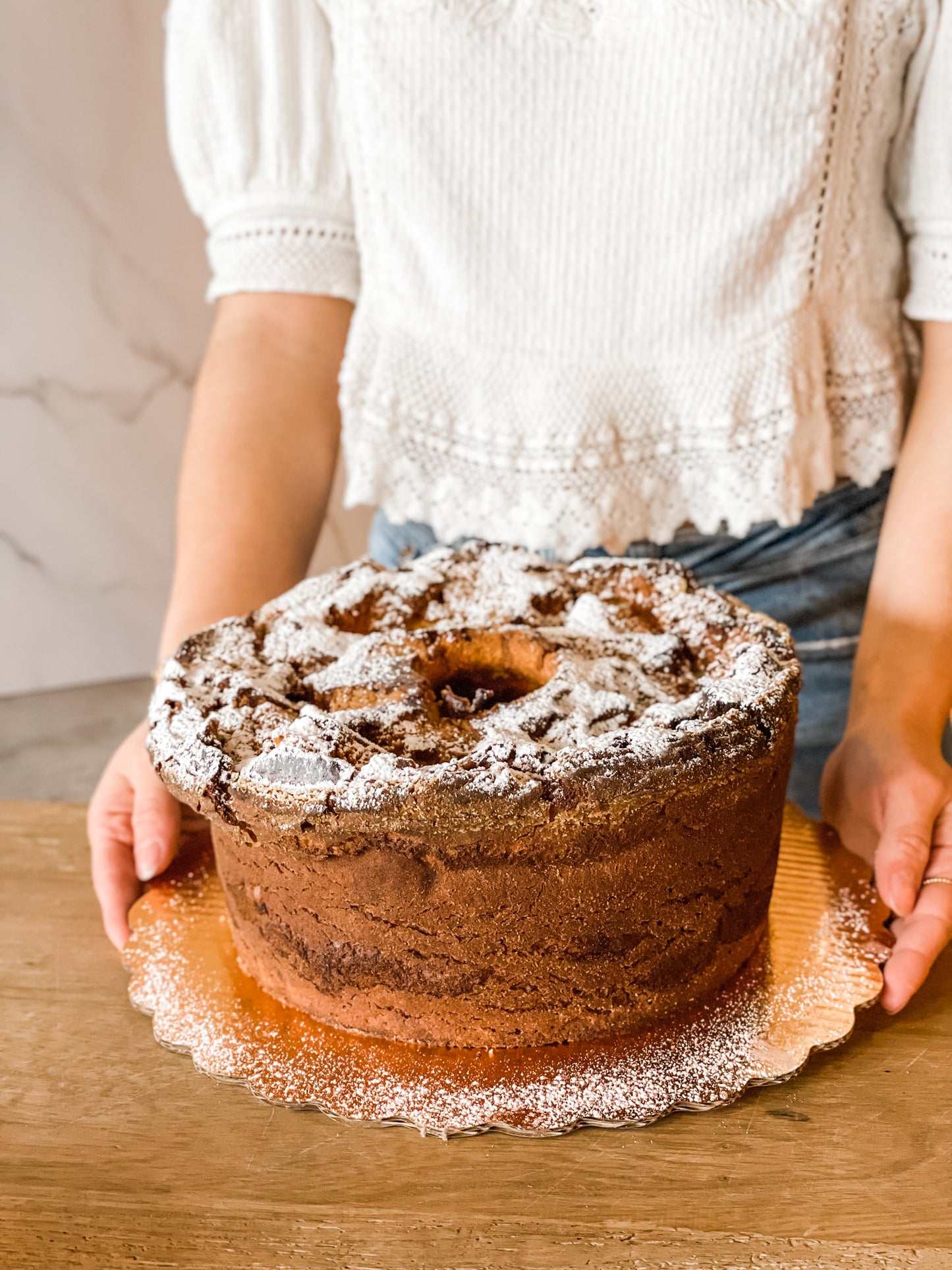 Panqué de Plátano con Cheesecake