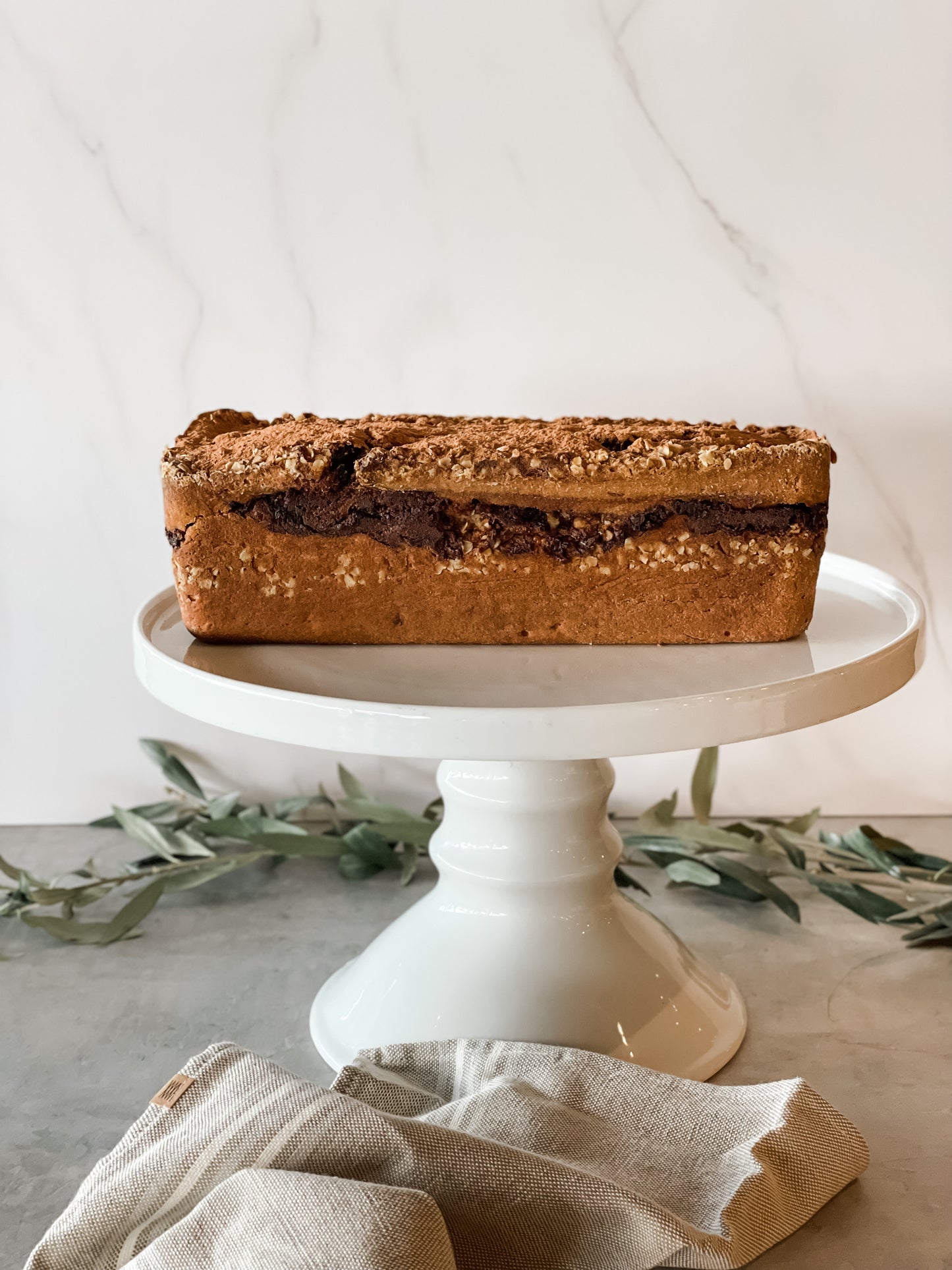 Panqué de Plátano con Nutella