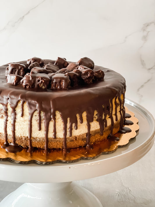 Cheesecake relleno de Brownie