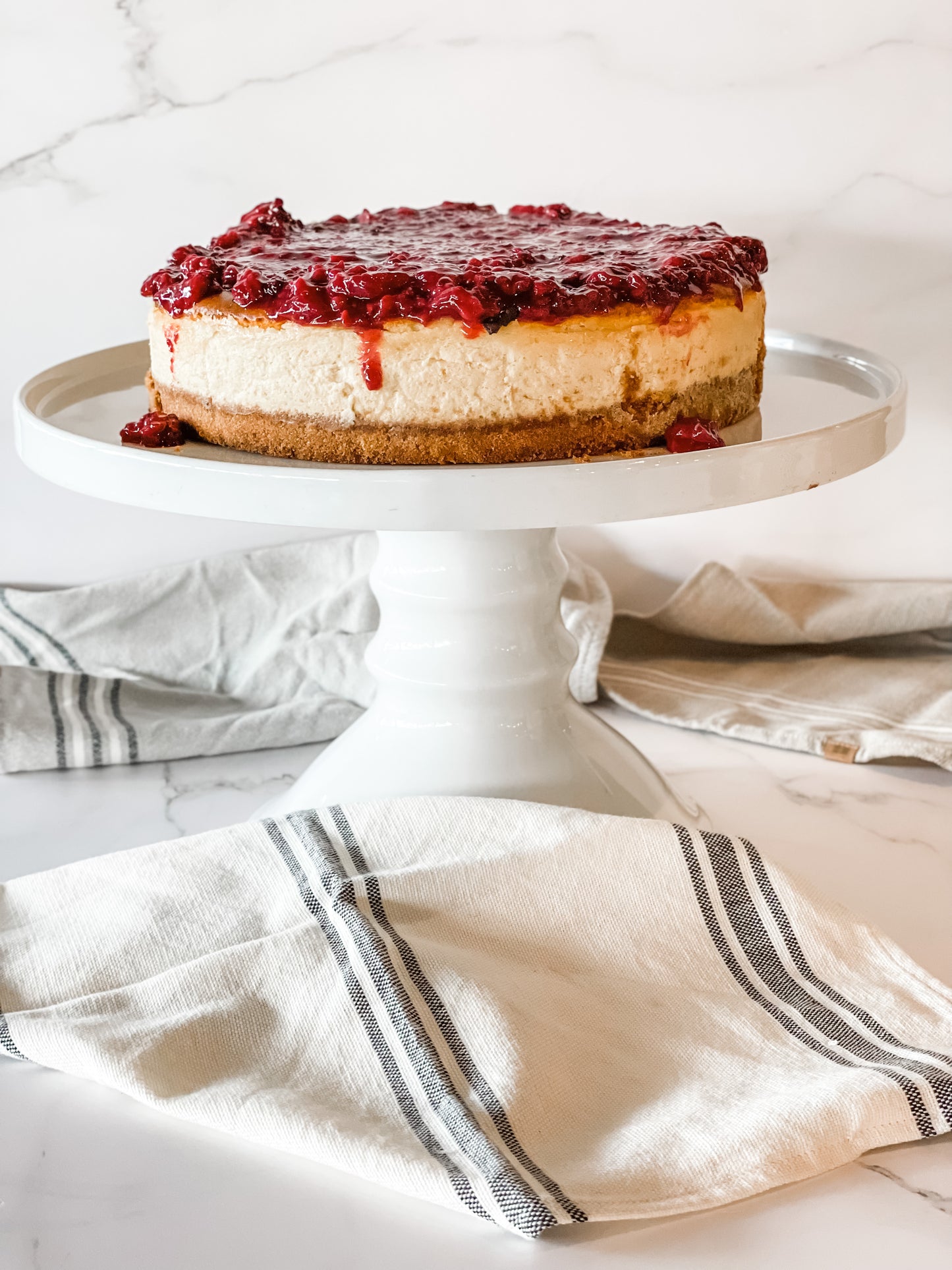 Cheesecake de frutos rojos