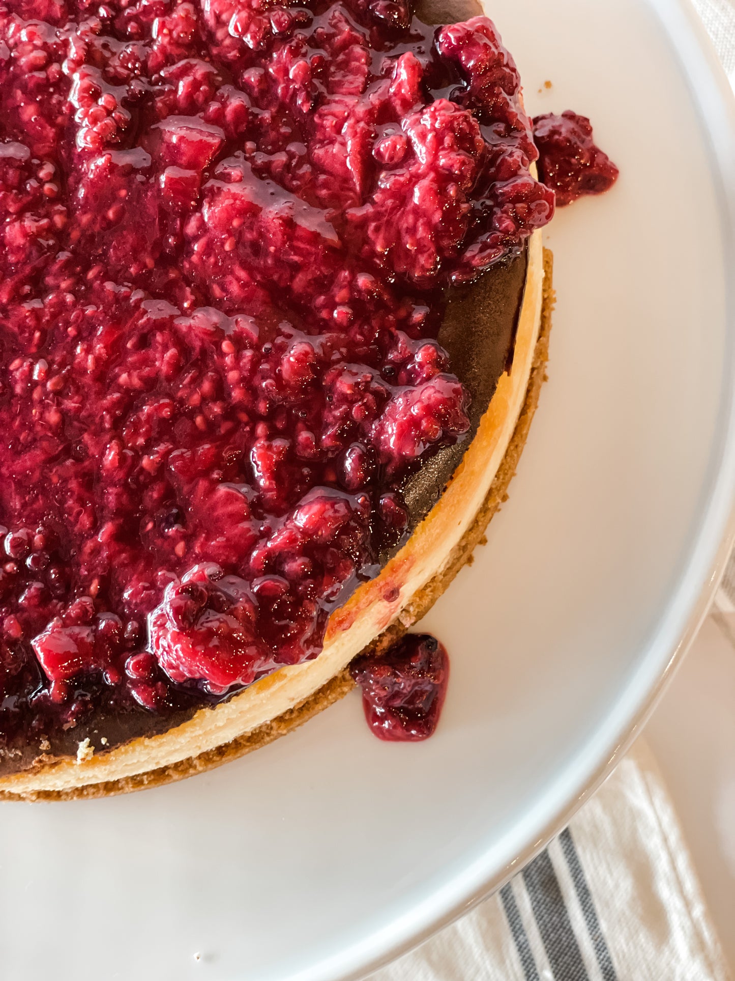 Cheesecake de frutos rojos
