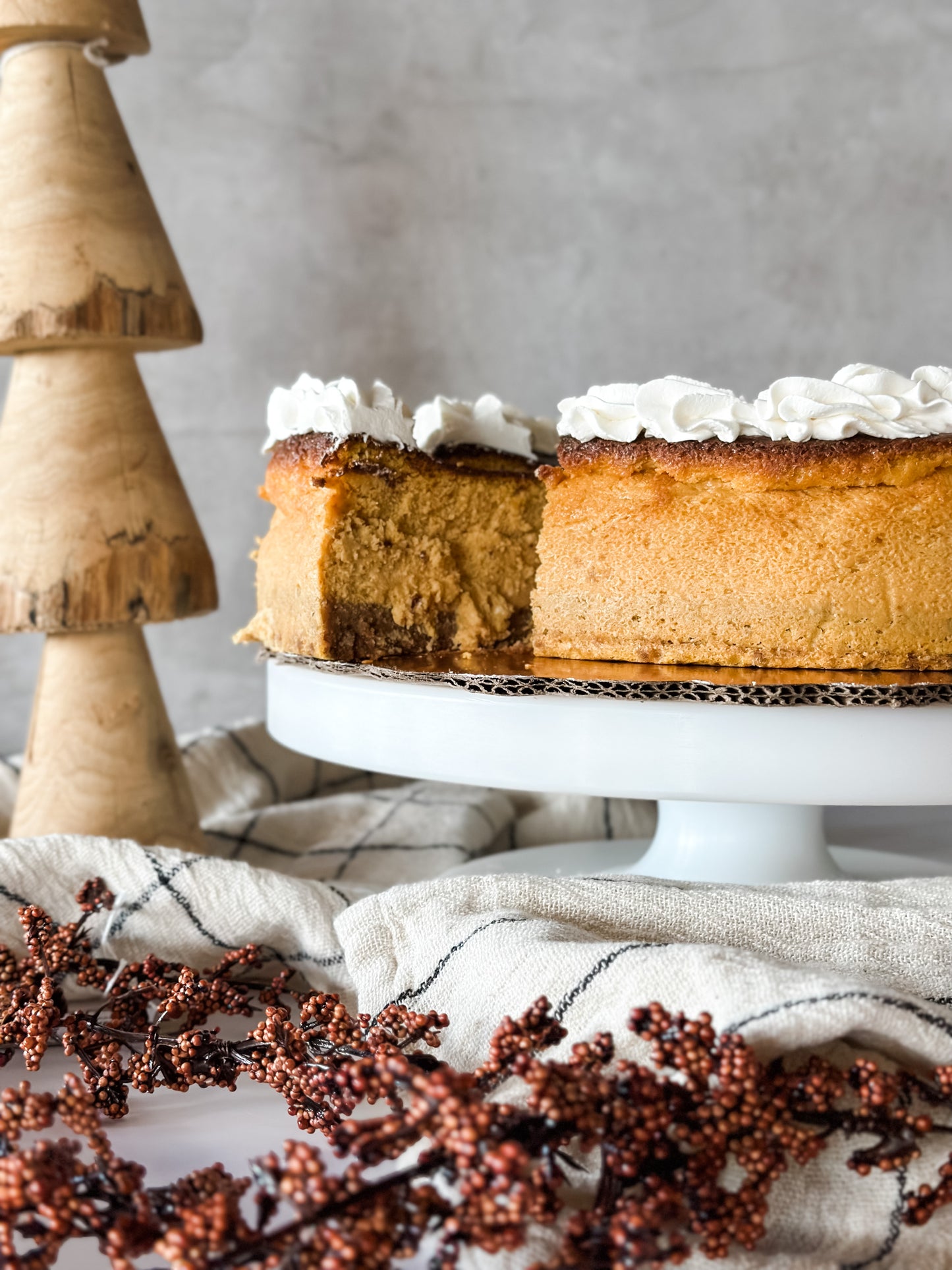 Cheesecake de calabaza