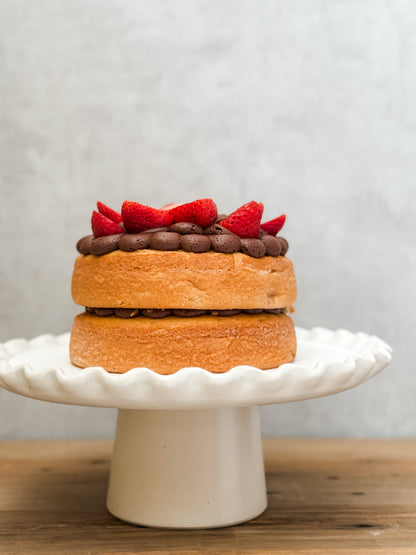 Pastel Ch de Fresa